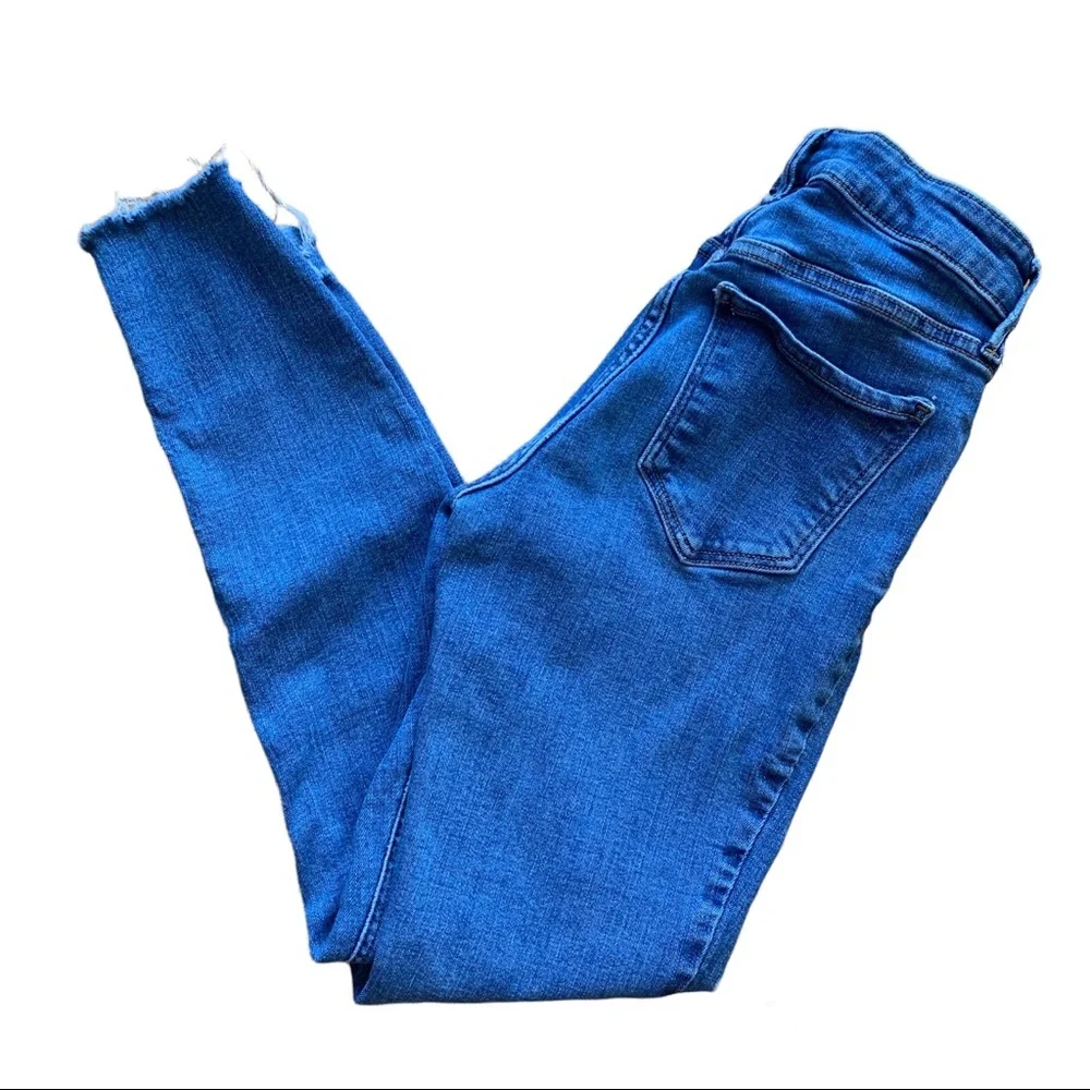 Old Navy Rockstar Super Skinny Ankle Jeans Size 2 - Picture 2 of 5